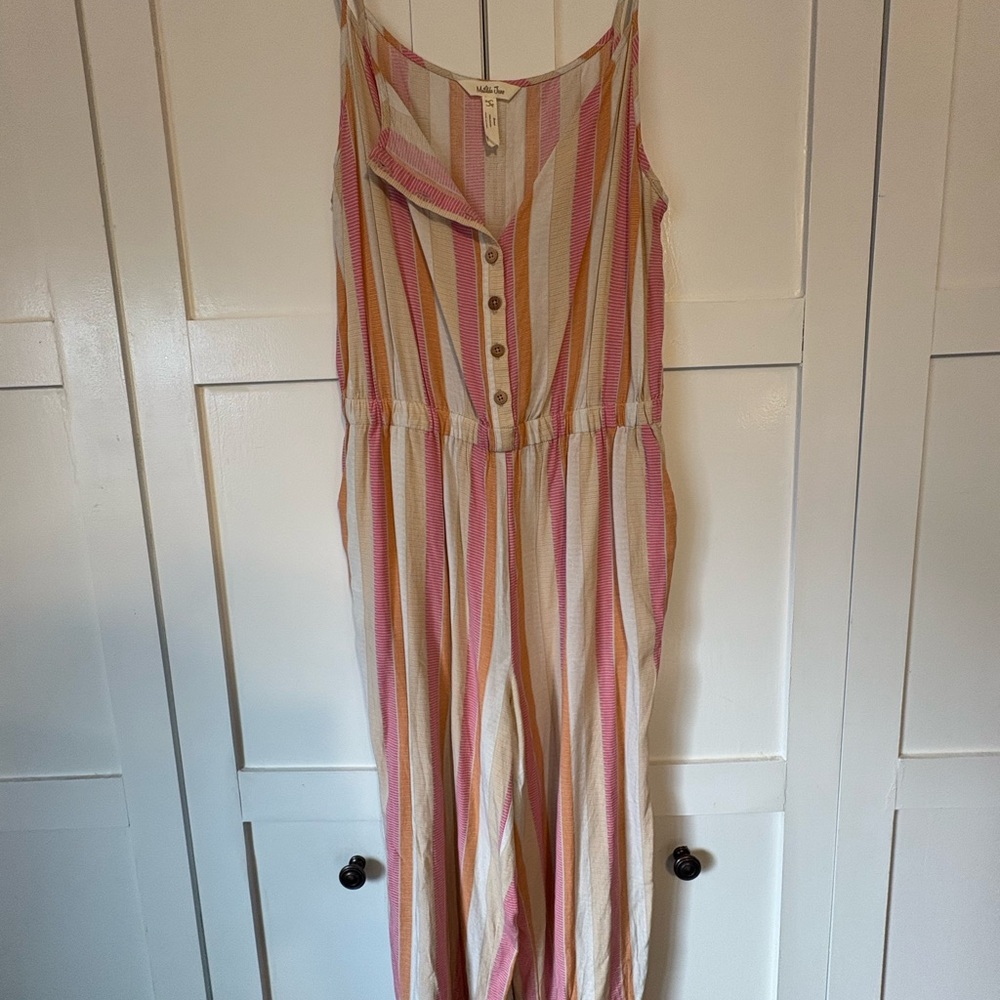 Matilda Jane Pink and Orange Striped Top
